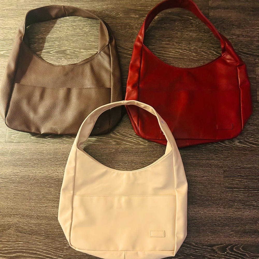 Bundle of 3 Brand New Hobo Shoulder Bag – Lightweight & Stylish - Picture 2 of 6